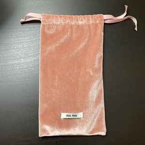 Miu miu sunglasses bag